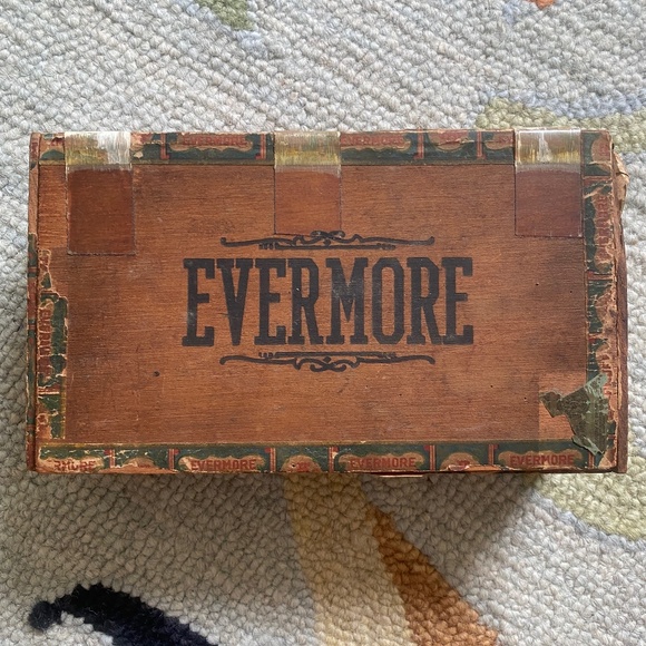2 Empty Evermore Cigar Boxes I 1 Empty Robt. Burns Cigarillos Box - Picture 2 of 16